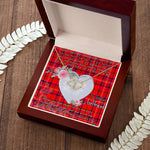 Gift To My Beautiful Girlfriend Valentine Necklace For Soulmate Anniversary Clan Rose Tartan Everlasting Love Necklace,valentine necklace, necklace girlfriend, necklace for wife, cute necklaces for girlfriend, jewelry for girlfriend, to my soulmate necklace, to my future wife necklace,
