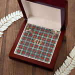To My Beautiful Soulmate Necklace In Your Eyes I Have Found My Home Clan Graham Tartan Forever Love Necklace Tartan Gift for Girlfriend Everlasting Love Necklace