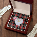 Gift To My Beautiful Girlfriend Valentine Necklace For Soulmate Anniversary Clan Norwegian Tartan Everlasting Love Necklace