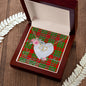 Gift To My Beautiful Girlfriend Valentine Necklace For Soulmate Anniversary Clan Peter Tartan Everlasting Love Necklace,valentine necklace, necklace girlfriend, necklace for wife, cute necklaces for girlfriend, jewelry for girlfriend, to my soulmate necklace, to my future wife necklace,