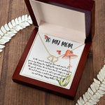 Mom Necklace, Gift Necklace For Mom Always Love You, Mother Necklace, Mother's Day Everlasting Love Necklace