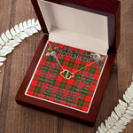To My Beautiful Soulmate Necklace In Your Eyes I Have Found My Home Clan Dunbar Modern Tartan Forever Love Necklace Tartan Gift for Girlfriend Everlasting Love Necklace