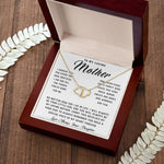 To My Loving Mother Necklace Where Are Smiles Are Many And Worries Are Few Gift For Her Mother's Day Necklace Mother's Day Everlasting Love Necklace