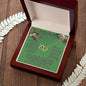 To My Beautiful Soulmate Necklace In Your Eyes I Have Found My Home Clan Currie Tartan Everlasting Love Necklace