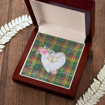 Gift To My Beautiful Girlfriend Valentine Necklace For Soulmate Anniversary Clan MacMillan Ancient Tartan Everlasting Love Necklace,valentine necklace, necklace girlfriend, necklace for wife, cute necklaces for girlfriend, jewelry for girlfriend, to my soulmate necklace, to my future wife necklace,