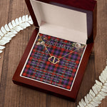 To My Beautiful Soulmate Necklace In Your Eyes I Have Found My Home Clan Brown Modern Tartan Everlasting Love Necklace