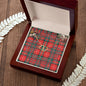 To My Beautiful Soulmate Necklace In Your Eyes I Have Found My Home Clan Glas Red Tartan Forever Love Necklace Tartan Gift for Girlfriend Everlasting Love Necklace