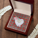 Gift To My Beautiful Girlfriend Valentine Necklace For Soulmate Anniversary Clan MacBain Tartan Everlasting Love Necklace,valentine necklace, necklace girlfriend, necklace for wife, cute necklaces for girlfriend, jewelry for girlfriend, to my soulmate necklace, to my future wife necklace,