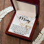 Mom Necklace, Best Mother's Day Gift - To My Mom Best Necklace, Mother's Day Everlasting Love Necklace