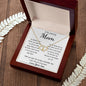 Mom Necklace - Gift for Mom from Son, Mother's Day Everlasting Love Necklace
