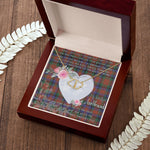 Gift To My Beautiful Girlfriend Valentine Necklace For Soulmate Anniversary Clan MacDuff Hunting Modern Tartan Everlasting Love Necklace,valentine necklace, necklace girlfriend, necklace for wife, cute necklaces for girlfriend, jewelry for girlfriend, to my soulmate necklace, to my future wife necklace,