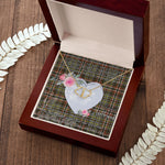 Gift To My Beautiful Girlfriend Valentine Necklace For Soulmate Anniversary Clan Scott Weathered Tartan Everlasting Love Necklace,valentine necklace, necklace girlfriend, necklace for wife, cute necklaces for girlfriend, jewelry for girlfriend, to my soulmate necklace, to my future wife necklace,