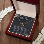 Bonus Mom Necklace, Gift To My Other Mother Necklace, Gift For Bonus Mom Second Mom Mother's Day Everlasting Love Necklace