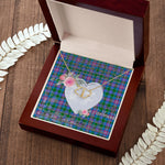 Gift To My Beautiful Girlfriend Valentine Necklace For Soulmate Anniversary Clan Ralston Tartan Everlasting Love Necklace,valentine necklace, necklace girlfriend, necklace for wife, cute necklaces for girlfriend, jewelry for girlfriend, to my soulmate necklace, to my future wife necklace,