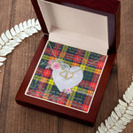 Gift To My Beautiful Girlfriend Valentine Necklace For Soulmate Anniversary Clan Masterton Bcn Tartan Everlasting Love Necklace,valentine necklace, necklace girlfriend, necklace for wife, cute necklaces for girlfriend, jewelry for girlfriend, to my soulmate necklace, to my future wife necklace,