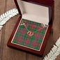 To My Beautiful Soulmate Necklace In Your Eyes I Have Found My Home Clan McCulloch Tartan Forever Love Necklace Tartan Gift for Girlfriend Everlasting Love Necklace