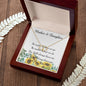 Mother Necklace - No Matter What - I Will Always Love You Mom Necklace, Mother's Day Everlasting Love Necklace