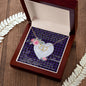 Gift To My Beautiful Girlfriend Valentine Necklace For Soulmate Anniversary Clan Horsburgh Tartan Everlasting Love Necklace,valentine necklace, necklace girlfriend, necklace for wife, cute necklaces for girlfriend, jewelry for girlfriend, to my soulmate necklace, to my future wife necklace,