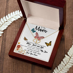To My Mom Necklace, I'll Be By Your Side, To My Mom Gift Necklace, Mother's Day Everlasting Love Necklace