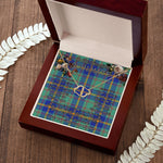 To My Beautiful Soulmate Necklace In Your Eyes I Have Found My Home Clan US Marine Tartan Everlasting Love Necklace
