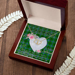 Gift To My Beautiful Girlfriend Valentine Necklace For Soulmate Anniversary Clan Henderson Ancient Tartan Everlasting Love Necklace