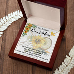 Stepmom Necklace, To My Badass Bonus Mom Gift Neckalce, Gift For Stepmom, Stepmother, Second Mom Necklace