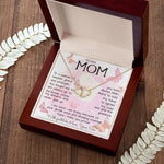 To My Mom Necklace To A Woman Of Wisdom Mother's Day Gift For Mom From Son Mother's Day Everlasting Love Necklace