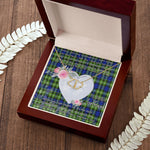 Gift To My Beautiful Girlfriend Valentine Necklace For Soulmate Anniversary Clan Monteith Hunting Tartan Everlasting Love Necklace,valentine necklace, necklace girlfriend, necklace for wife, cute necklaces for girlfriend, jewelry for girlfriend, to my soulmate necklace, to my future wife necklace,