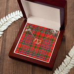 To My Beautiful Soulmate Necklace In Your Eyes I Have Found My Home Clan Monypenny Tartan Forever Love Necklace Tartan Gift for Girlfriend Everlasting Love Necklace