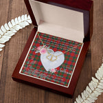 Gift To My Beautiful Girlfriend Valentine Necklace For Soulmate Anniversary Clan MacDuff Tartan Everlasting Love Necklace,valentine necklace, necklace girlfriend, necklace for wife, cute necklaces for girlfriend, jewelry for girlfriend, to my soulmate necklace, to my future wife necklace,
