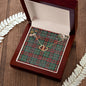 To My Beautiful Soulmate Necklace In Your Eyes I Have Found My Home Clan MacDiarmid Tartan Forever Love Necklace Tartan Gift for Girlfriend Everlasting Love Necklace