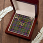 To My Beautiful Soulmate Necklace In Your Eyes I Have Found My Home Clan Cochrane Tartan Everlasting Love Necklace