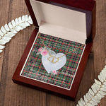 Gift To My Beautiful Girlfriend Valentine Necklace For Soulmate Anniversary Clan Cumming Hunting Ancient Tartan Everlasting Love Necklace,valentine necklace, necklace girlfriend, necklace for wife, cute necklaces for girlfriend, jewelry for girlfriend, to my soulmate necklace, to my future wife necklace,