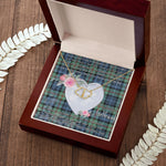 Gift To My Beautiful Girlfriend Valentine Necklace For Soulmate Anniversary Clan MacKinlay Ancient Tartan Everlasting Love Necklace,valentine necklace, necklace girlfriend, necklace for wife, cute necklaces for girlfriend, jewelry for girlfriend, to my soulmate necklace, to my future wife necklace,