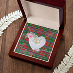 Gift To My Beautiful Girlfriend Valentine Necklace For Soulmate Anniversary Clan McCulloch Tartan Everlasting Love Necklace,valentine necklace, necklace girlfriend, necklace for wife, cute necklaces for girlfriend, jewelry for girlfriend, to my soulmate necklace, to my future wife necklace,