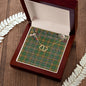 To My Beautiful Soulmate Necklace In Your Eyes I Have Found My Home Clan Chisholm Hunting Tartan Everlasting Love Necklace