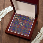 To My Beautiful Soulmate Necklace In Your Eyes I Have Found My Home Clan Chisholm Hunting Modern Tartan Everlasting Love Necklace