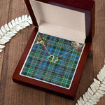 To My Beautiful Soulmate Necklace In Your Eyes I Have Found My Home Clan Arbuthnott Hunting Tartan Everlasting Love Necklace