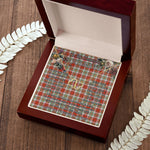 To My Beautiful Soulmate Necklace In Your Eyes I Have Found My Home Clan MacAlister Dress Tartan Forever Love Necklace Tartan Gift for Girlfriend Everlasting Love Necklace
