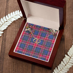 To My Beautiful Soulmate Necklace In Your Eyes I Have Found My Home Clan Graham of Menteith Pink Tartan Forever Love Necklace Tartan Gift for Girlfriend Everlasting Love Necklace
