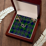 To My Beautiful Soulmate Necklace In Your Eyes I Have Found My Home Clan Oliphant Tartan Everlasting Love Necklace