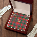 To My Beautiful Soulmate Necklace In Your Eyes I Have Found My Home Clan Dalzell Tartan Forever Love Necklace Tartan Gift for Girlfriend Everlasting Love Necklace