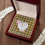 Gift To My Beautiful Girlfriend Valentine Necklace For Soulmate Anniversary Clan MacLeod of Lewis Ancient Tartan Everlasting Love Necklace,valentine necklace, necklace girlfriend, necklace for wife, cute necklaces for girlfriend, jewelry for girlfriend, to my soulmate necklace, to my future wife necklace,