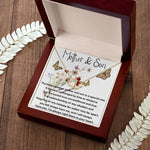 Mom Necklace, Mother and Son Gift, Gift For Mom From Son, Sentimental Gifts For Mom From Son,  Mother's Day Necklace