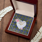 Gift To My Beautiful Girlfriend Valentine Necklace For Soulmate Anniversary Clan MacLaren Tartan Everlasting Love Necklace,valentine necklace, necklace girlfriend, necklace for wife, cute necklaces for girlfriend, jewelry for girlfriend, to my soulmate necklace, to my future wife necklace,