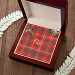 To My Beautiful Soulmate Necklace In Your Eyes I Have Found My Home Clan Duke Of Rothesay Tartan Forever Love Necklace Tartan Gift for Girlfriend Everlasting Love Necklace