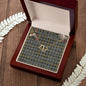 To My Beautiful Soulmate Necklace In Your Eyes I Have Found My Home Clan Campbell Argyll Weathered Tartan Everlasting Love Necklace