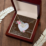 Gift To My Beautiful Girlfriend Valentine Necklace For Soulmate Anniversary Clan Innes of Cowie Tartan Everlasting Love Necklace