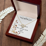 Mom Necklace - I'll Hold You In My Heart Mother's Day Gift, Mother's Day Everlasting Love Necklace