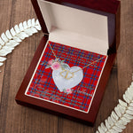 Gift To My Beautiful Girlfriend Valentine Necklace For Soulmate Anniversary Clan Rait Tartan Everlasting Love Necklace,valentine necklace, necklace girlfriend, necklace for wife, cute necklaces for girlfriend, jewelry for girlfriend, to my soulmate necklace, to my future wife necklace,